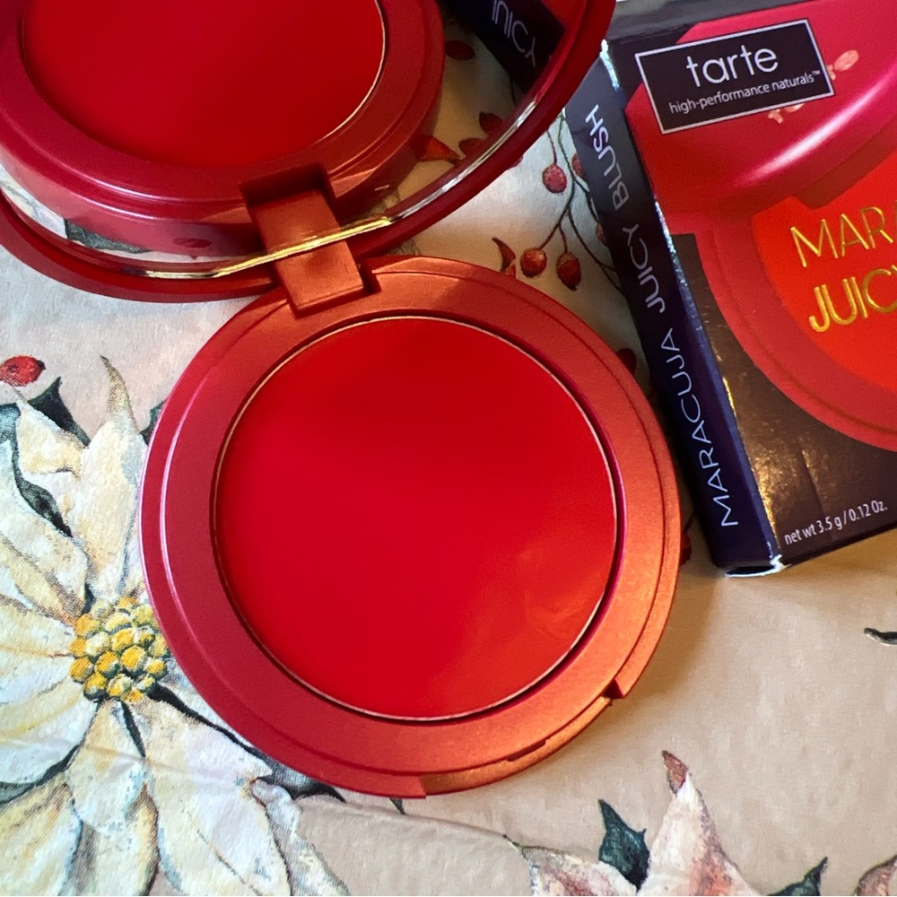 Tarte Maracuja Juicy Blush 💖 Apple 💖Full Size 0.12 oz No Offers! - Picture 5 of 6